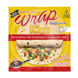 Wrap Kim com 200g Tradicional