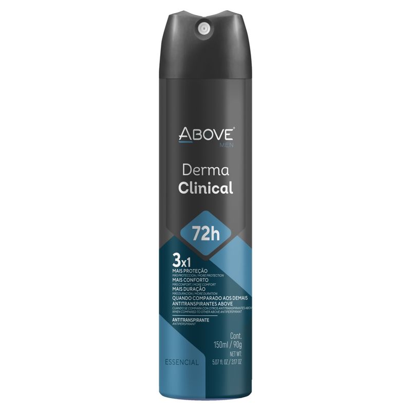 DEO-AER-ABOVE-150ML-DERM-CL-72H-MEN-ESSENCIAL
