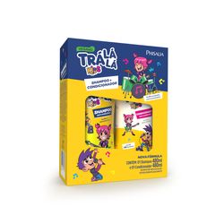 Kit shampoo 480ml +condicionador 480ml TraLaLá S/Embararaço