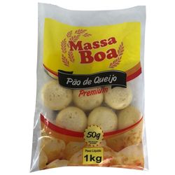Pão de Queijo Massa Boa 1Kg Lanche