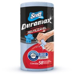 Pano Multiuso Scott Duramax Azul Com 58 Unidades