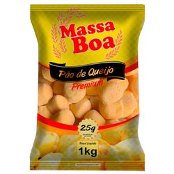 Pão Queijo Massa Boa 1kg Coquetel