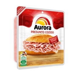 Presunto cozido Aurora fatiado 180g