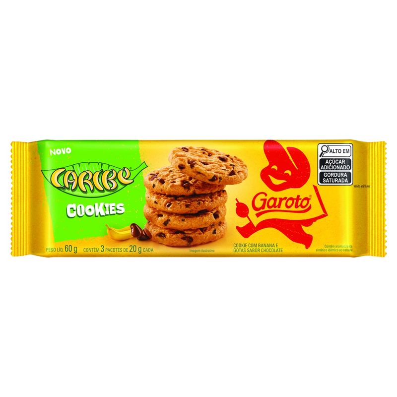 COOKIE-GAROTO-60G-CARIBE