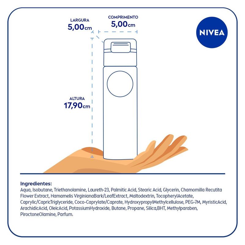ESPUMA-BARB-NIVEA-193G-SENS
