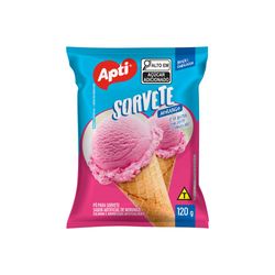 Pó para sorvete Apti Morango 120g