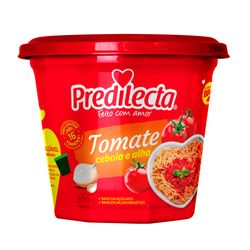 Extrato de tomate Predilecta Cebola e Alho pote 300g
