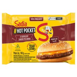 Sanduíche Hot Pocket Sadia X-Picanha 145g