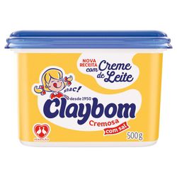 Margarina Claybom 500g Com Sal