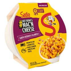 Mac'n Cheese Cheddar&Calabresa Sadia Pote 300G
