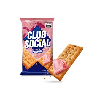 Biscoito Regular Presunto Multipack 141g Club Social