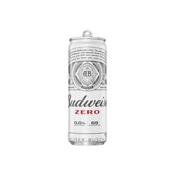 Cerveja Budweiser Zero Álcool Lata 350ml