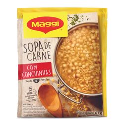 Sopa Maggi Carne com Conchinhas 63g