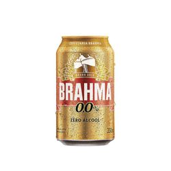 Cerveja Brahma Zero 350ml Lata