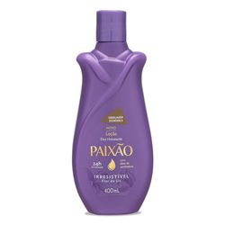 Hidratante Paixão Irresistível com Óleo de Amêndoas ação desodorante 400ml