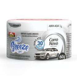 Odorizante Gel Breeze Carro Novo 60g