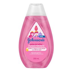 Shampoo Infantil Johnson Gotas Brilho 200 ml