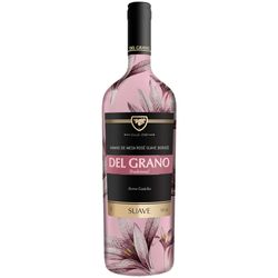 Vinho Brasileiro Del Grano Rosé Suave Bordô 1L