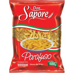 Macarrão sêmola Don Sapore parafuso 500g