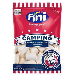Marshmallows Fini Camping Pacote 200g