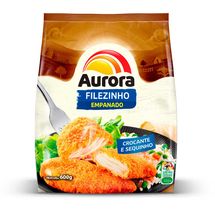 Filezinho Frango Empanado Aurora 600g