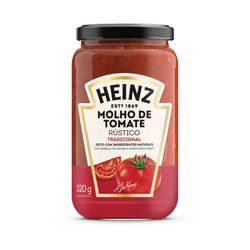 Molho de tomate Heinz tradicional 320g