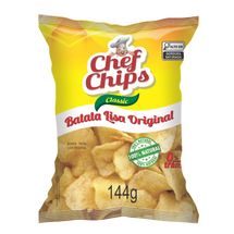 Salgadinho batata Chef Chips Classic 144g