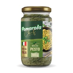 Molho Pesto Pomarola Chef 190g vidro