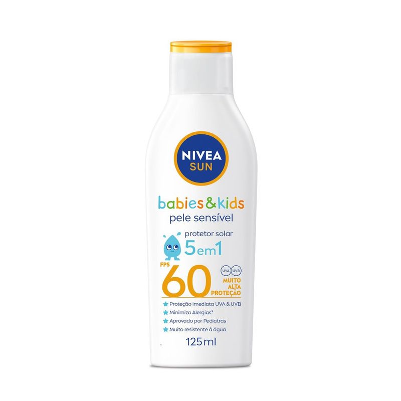 PROT-SOL-NIVEA-KIDS-125ML-FPS-60-SENS-PURE