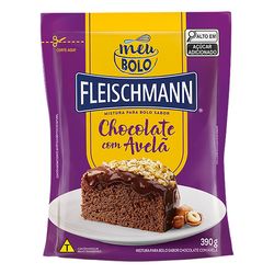 Mistura Bolo Fleischmann Meu Bolo Chocolate Com Avela 390g