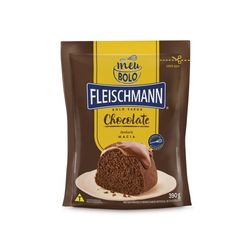 Mistura Bolo Fleischmann Meu Bolo Chocolate 390g