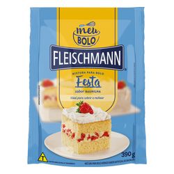 Mistura Bolo Fleischmann 390g Meu Bolo Festa