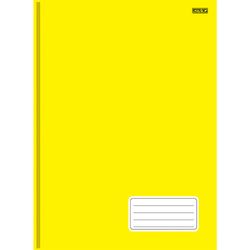Caderno Broch Capa Dura Amarelo 1 Matéria São Domingos