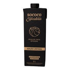 Água Coco Sococo Especialistas 1LÁgua Coco Sococo Especialistas 1L