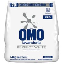 Lava Roupa Pó Omo Perfect White 4Kg
