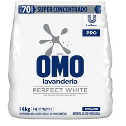 Lava Roupa Pó Omo Perfect White 4Kg