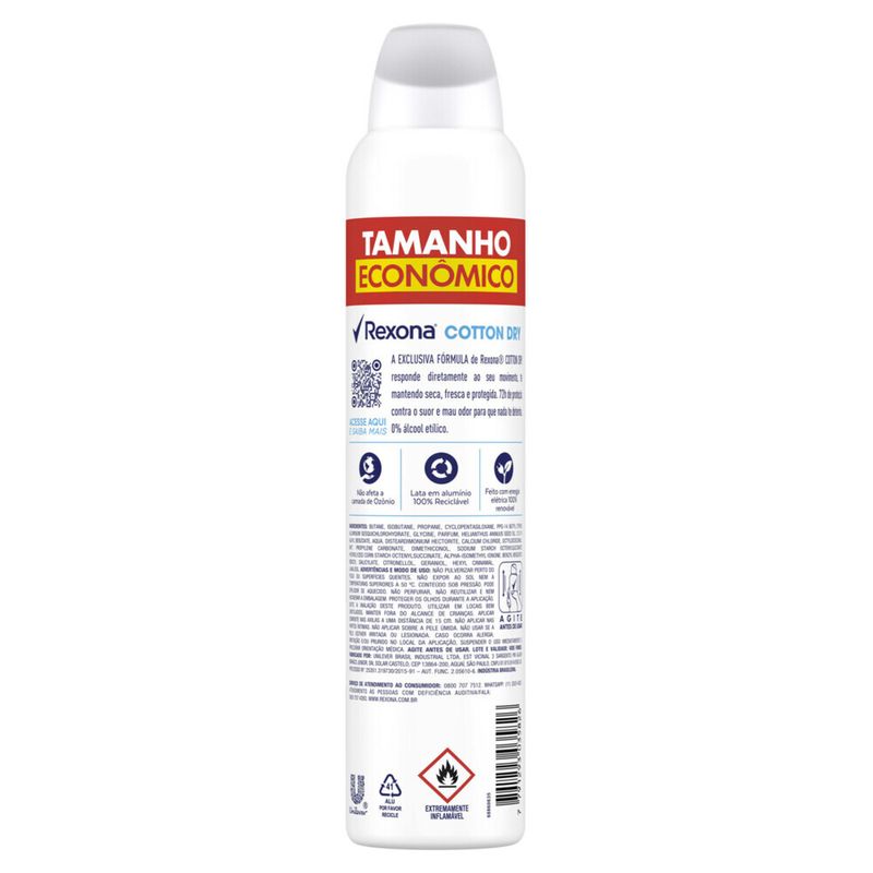DEO-AER-REXONA-200ML-FEMIN-COTTON