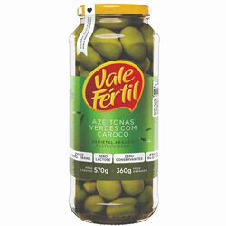 Azeitona Verde Vale Fértil 360g Vidro