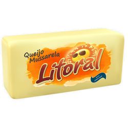 Queijo Muçarela Litoral Peça 4Kg