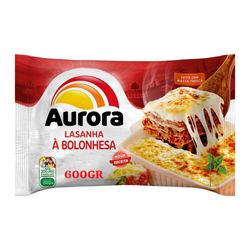 Lasanha Aurora 600g Bolonhesa