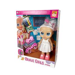 Brinquedo Boneca Artista Brave Girls Bee Toys
