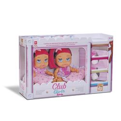 Boneca com Beliche Club Girls