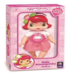 Boneca Moranguinho Baby Musical Mimo