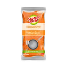 Esponja Nao Risca Scotch Brite Laranja 3 unidades