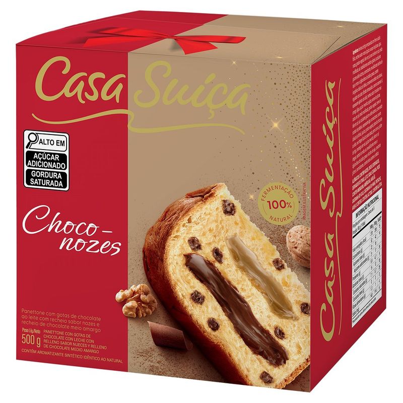 PANET-C.SUICA-500G-CHOCO-NOZES