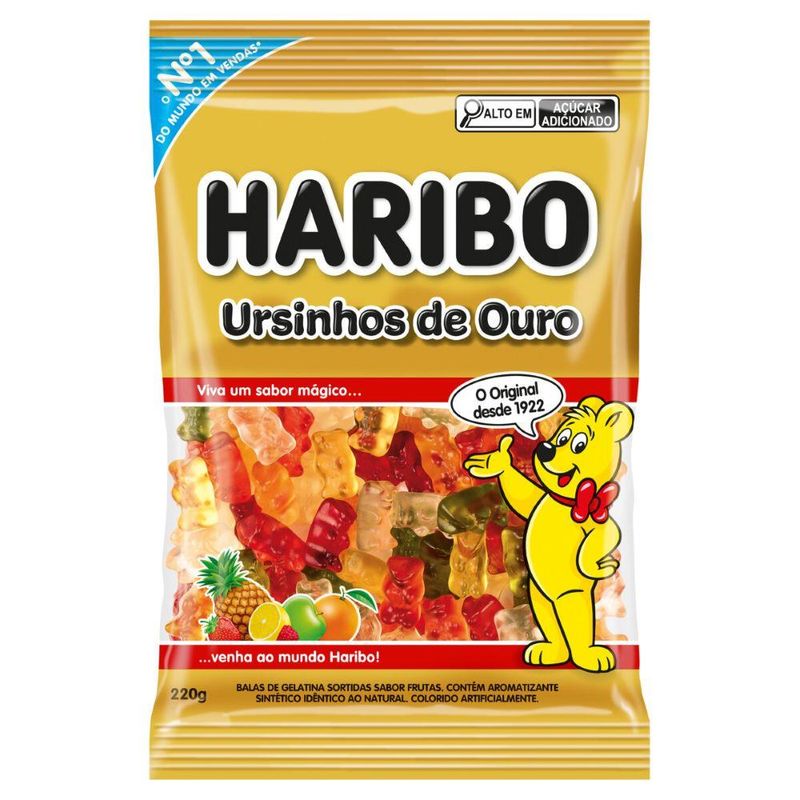 BALA-GELATINA-HARIBO-220G-URSINNHO-OURO