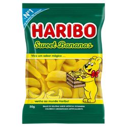 Bala Gelatina Haribo 50g Sweet Bananas