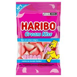 Bala Gelatina Haribo 50g Cream Kiss