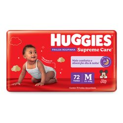 Fralda Huggies Supreme Care Roupinha M