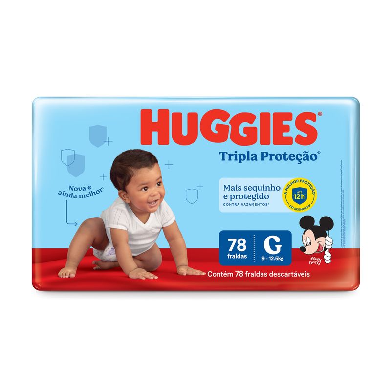 FRALDA-HUGGIES-TRIP-PROT-C-78-G